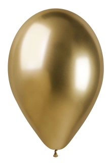 Latexový balónek 33cm/13" #088 SHINY zlatý 50 ks