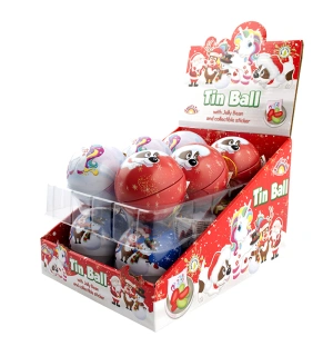 Kovová vánoční baňka Unicorn