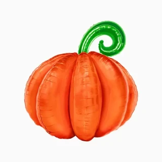 Fóliový stojící balónek Dýně oranžová 39 cm