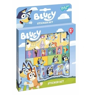 Dárková krabička samolepek Bluey