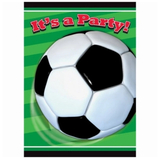 Pozvánky 3D Fotbal 8ks