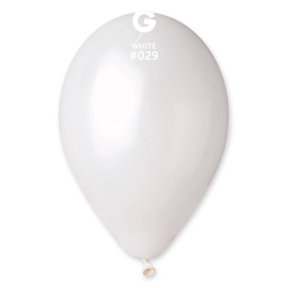 Balónek 26cm/10" #029 bílý 100 ks