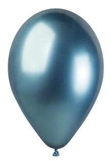 Latexový balónek 33cm/13" #092 SHINY modrý