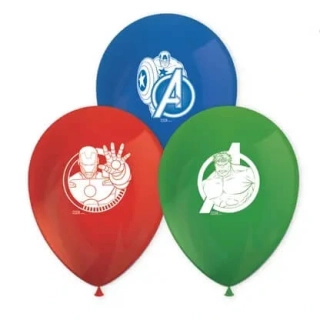 Latexový balónek Avengers 28cm 8 ks