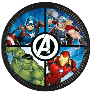 Papírové talíře Avengers Evergreen 23cm - 8ks