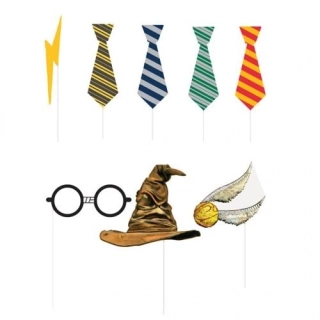 Rekvizity do fotokoutku Harry Potter 8 ks