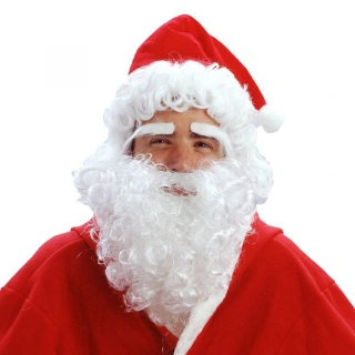 Paruka, čepice a vousy Santa - Godan