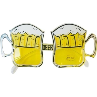 Pivní brýle žluté