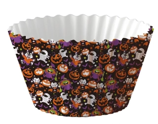 Košíčky na cupcake příšerky Happy Halloween 50 ks