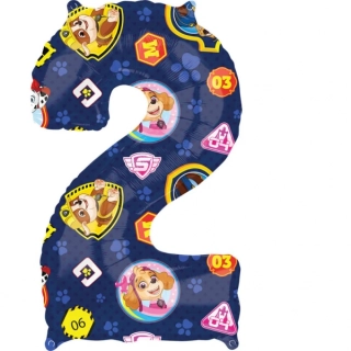 Fóliová číslice - Tlapková Patrola 2 - 66 cm