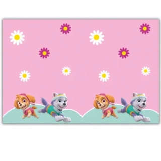 Plastový ubrus - Tlapková Patrola Skye a Everest 120x180cm