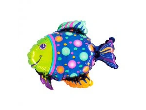 Fóliový balónek MINI Ryba 35cm