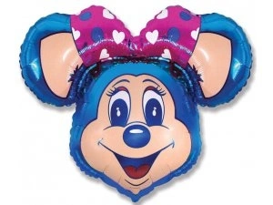 Fóliový balónek BABSY Mouse Modrá 68cm