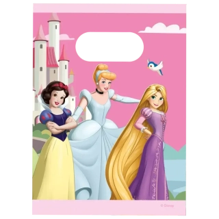 Plastové tašky Disney Princess 6ks