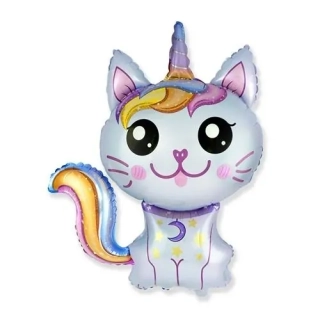 Fóliový balónek Caticorn  88cm x 73cm 