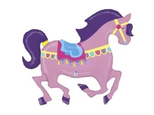 Fóliový balónek Cirkusový kůň 122cm 