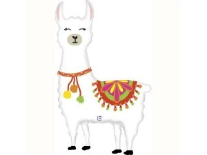 Fóliový balónek Lama 114cm