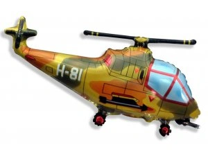 Fóliový balónek Vojenský Vrtulník 57cm x 96cm