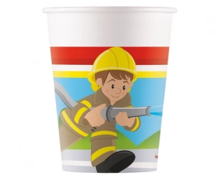 Papírové kelímky Hasič 8 ks