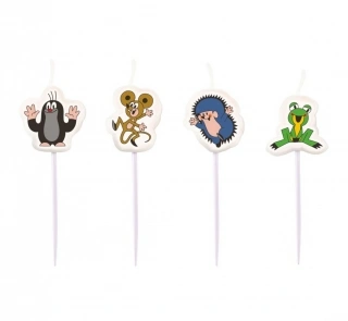 Svíčky Krteček 4 ks