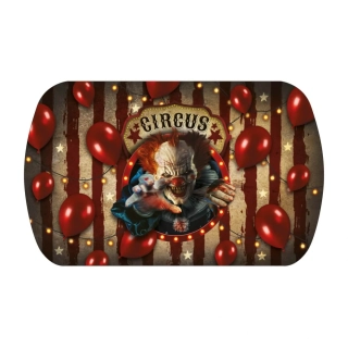 Plastový podnos Strašidelný cirkus 39 x 24 cm