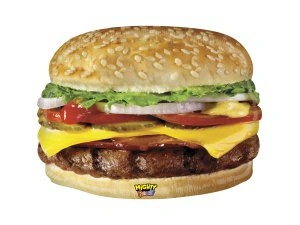 Fóliový balónek Cheeseburger 79cm