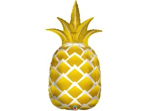 Fóliový balónek Zlatý Ananas 112cm