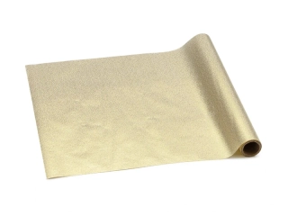 Stolní běhoun Zlatý 3m