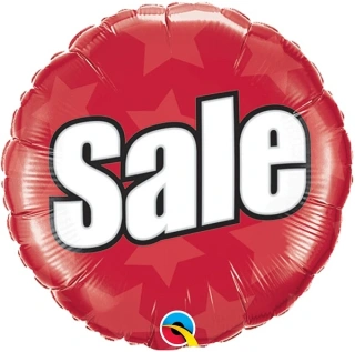 Fóliový balónek Kruh SALE 45cm