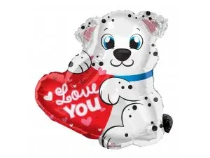 Fóliový balónek Dalmatin LY 51cm
