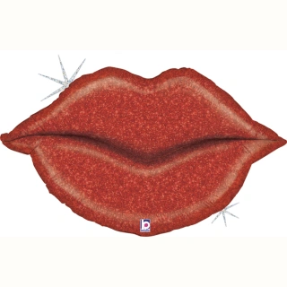 Fóliový balónek Lesklé Rty 99cm