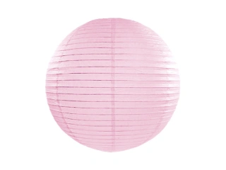 Lampion kulatý 25 cm růžový