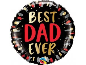 Fóliový balónek Kruh - Nejlepší Táta 46cm