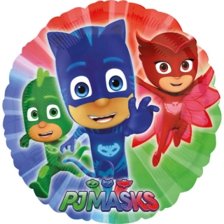 Fóliový balónek kruh PJ Masks 43cm