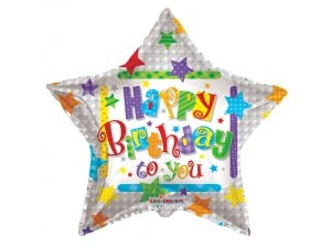 Fóliový balónek Hvězda HB Hvězdy 91cm