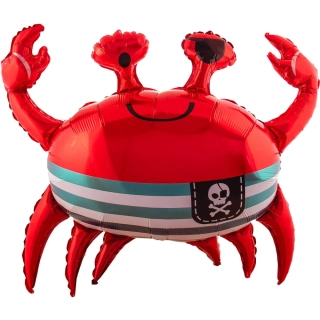 Fóliový balónek Pirát Krab 93 x 75 cm