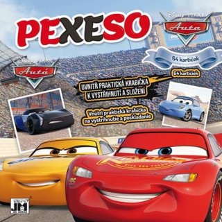 Pexeso v sešitu Cars