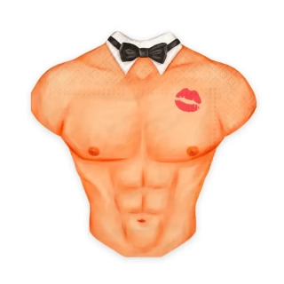 Papírové ubrousky Sexy muž 10ks