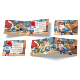 Party pozvánky Šmoulové 6ks