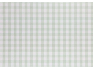 Stolní běhoun kostkovaný zelený 5m