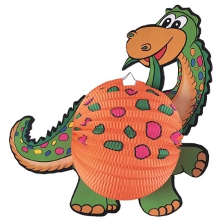 Lampion barevný Dinosaurus 42cm