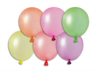 Balonky 8 cm Vodní bomby - neon - 100 ks