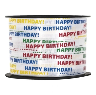 Stuha Happy Birthday 201m