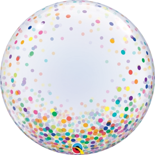 Bublina DECO - Konfety barevné 61cm