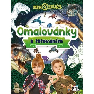 Omalovánky s tetováním Dinosauři