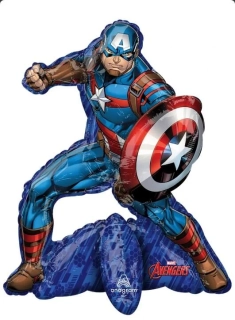 Fóliový stojící balónek Captain America 55 x 66 cm