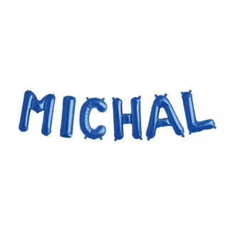 !VÝPRODEJ! Balónkový nápis - Michal