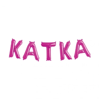 !VÝPRODEJ! Balónkový nápis - Katka