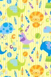 Balicí papír cirkus 2 x 0,70 m