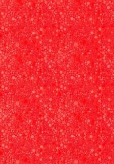 Balicí papír červený se vzorem 2 x 0,70 m